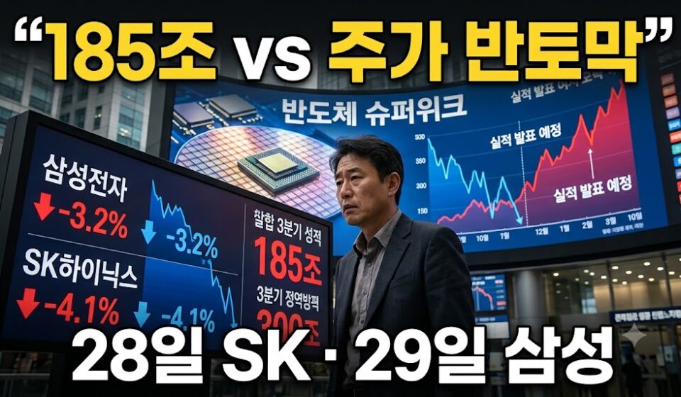 반도체 슈퍼위크 실적 발표 일정 이미지